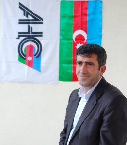 Rauf Abdurehmanli, chairperson of Sheki city branch of the Popular Front Party of Azerbaijan