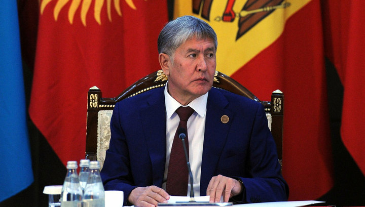 Алмазбек Атамбаев, бывший президент Киргизии